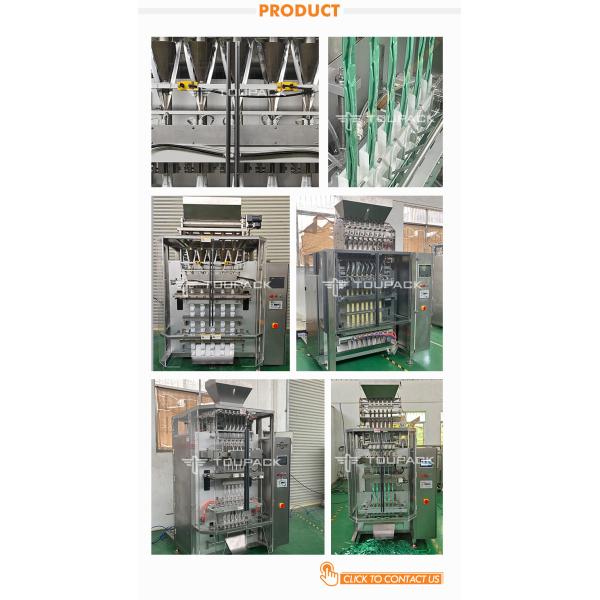 Multi Lane Coffee Powder Packing Machine Sachet Ketchup Stick Liquid Packing Machine