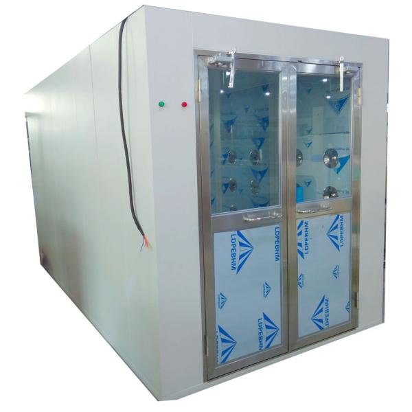 Electronical Customized Cleanroom Air Shower 350kg Interlock Air Lock