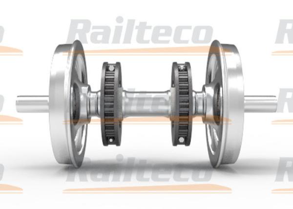 Quality Freight Wagons Railroad Wheels And Axles Good Mechanical Properties for sale