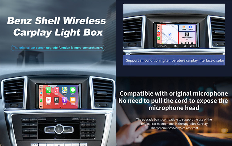 Mercedes Benz Car Video Interface With BECKER Navigation System