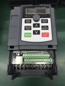 China 0.75kw 1hp Single Phase Input VFD 220v Single Phase Motor Speed Control wholesale