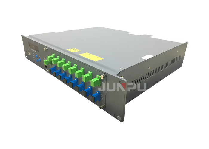 Junpu Catv Gpon 64 Port Wdm Edfa 1550nm Optic Amplifier 18dbm With Web Control