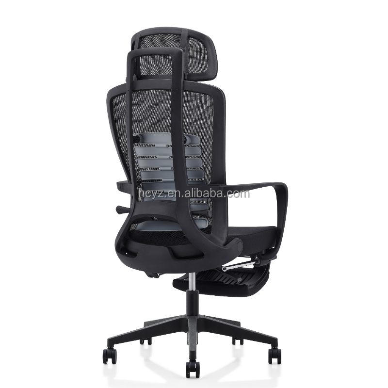 Modern Office Furniture Executive Ergonomic Chair with Adjustable Footrest and Swivel Base