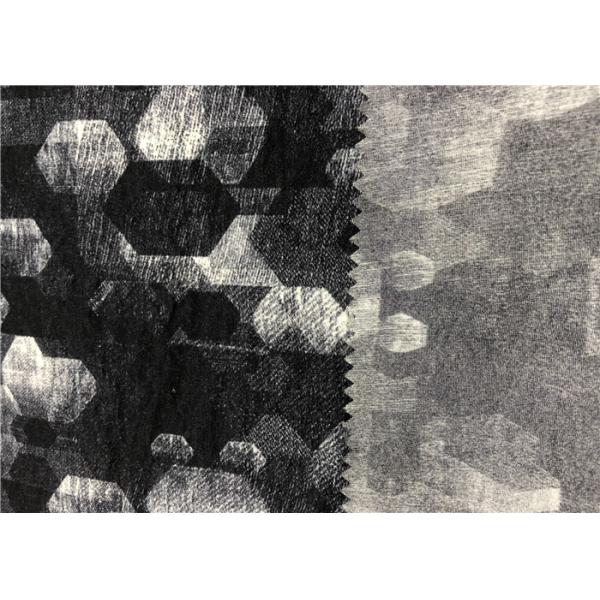 Close - Fitting Custom Printed Clothing Fabric With Exquisite Printed Pattern