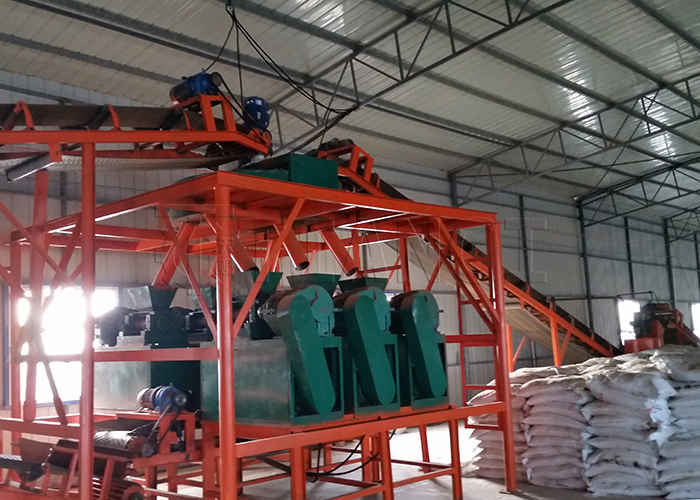 Organic fertilizer production line Compound fertilizer production line NPK production line Blended fertilizer production line