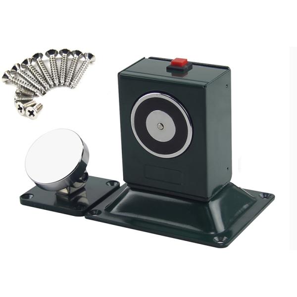 24V Heavy Duty Magnetic Door Holder With Manul Door Release Button