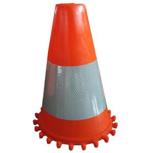 China OEM Design Reflective Traffic Cone Sleeve Manufacturer Sticky Self Adhesive Sticker For Road Cone Traffic Collar wholesale