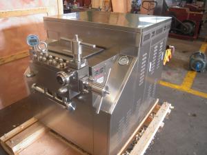 High Shearing Efficiency Juice Homogenizer Pneumatic Control System