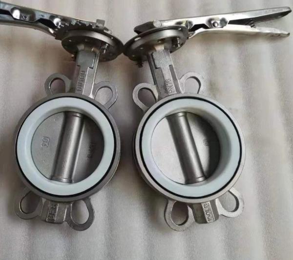 Quality Customized DN200 Stainless Steel Wafer Butterfly Valve GGG50 EPDM with Certificate for sale
