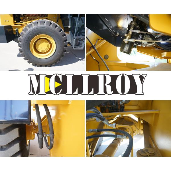Multifunctional 5 Ton Front End Loader 3200mm Dump Height For Industrial