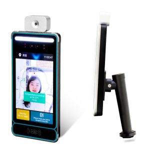 China Body Temperature Face Recognition Terminal Access Control 8inch Screen 42 ℃ wholesale