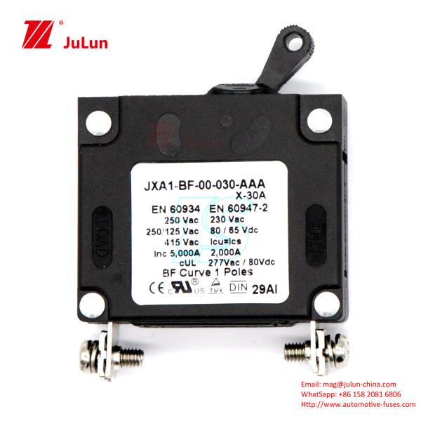 Quality Overload Circuit Breaker Protector Toggle Reset 25A 30A 40A Current AC DC Marine Circuit Breaker for sale