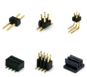 1mm Pitch Pin Header Male Female PCB Connector PA6T UL 94-V0