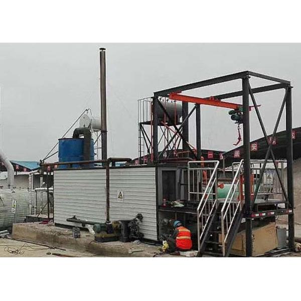 Closed Structure 4t/H 6t/H Bitumen Melting Equipment
