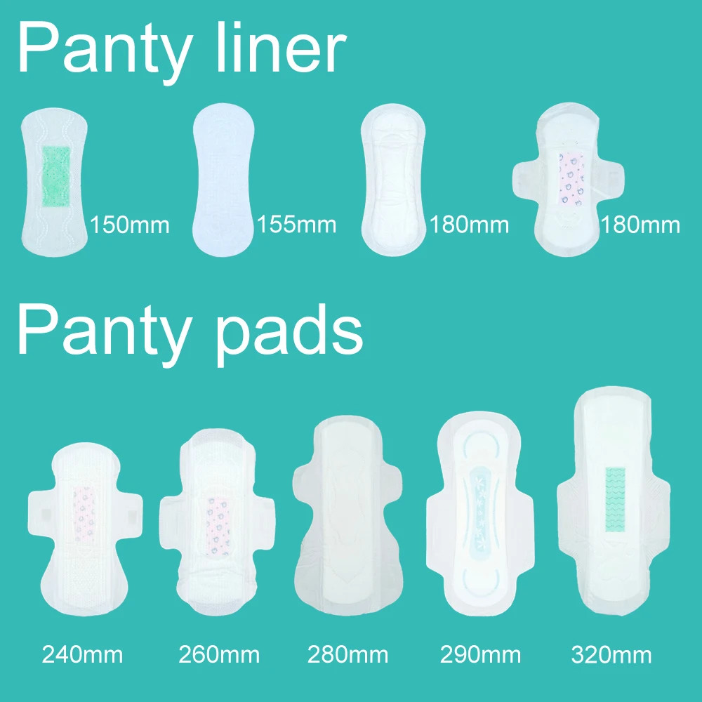 Cheap lady sanitary napkin maxi sanitary pads standard OEM sanitary towel China manufacturer