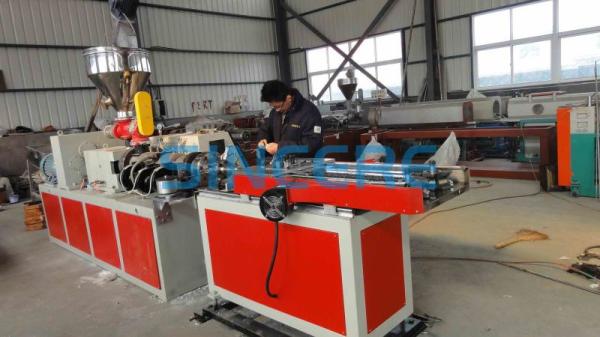 Quality High Speed PP PE Single Wall Corrugated Conduit Pipe Extrusion Line for sale
