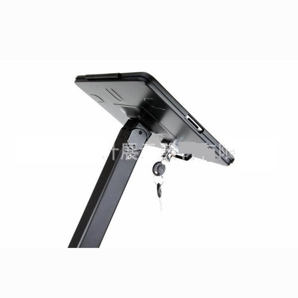 COMER advertising floor display locker brackets for tablet ipad in shop, hotels, restaurant