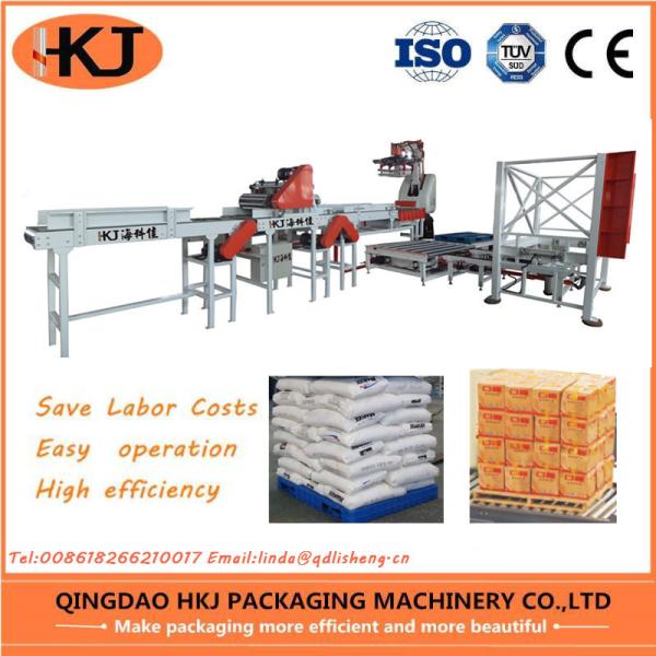Labor Saving Box Palletizing Robot / Pick And Place Packaging Robots One Year