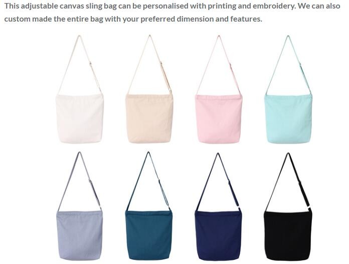Custom silk screen printed Cotton material handle style blank natural cotton canvas bag without logo bagplastics bagease