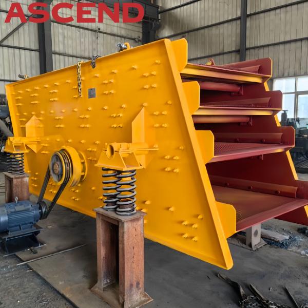 Quality Rock Vibrating Washing Screens Shaker For Gold Silica Quartz Mining Plant for sale