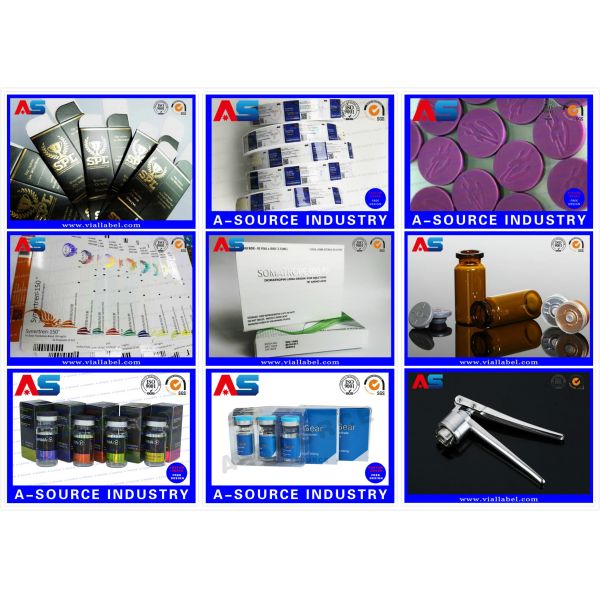 Plastic Pen Cartridge Blister Clamshell Packaging Tray 60 um Thickness Clear Transparent Color