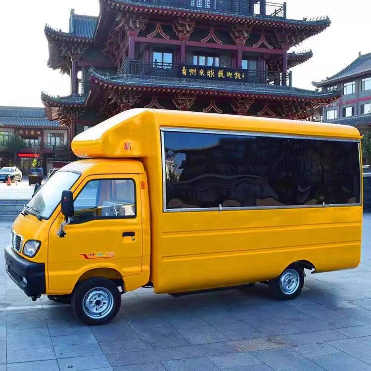 Customerized Electric Mobile Street Fast Food Snack Catering Van Truck Trailer Kiosk