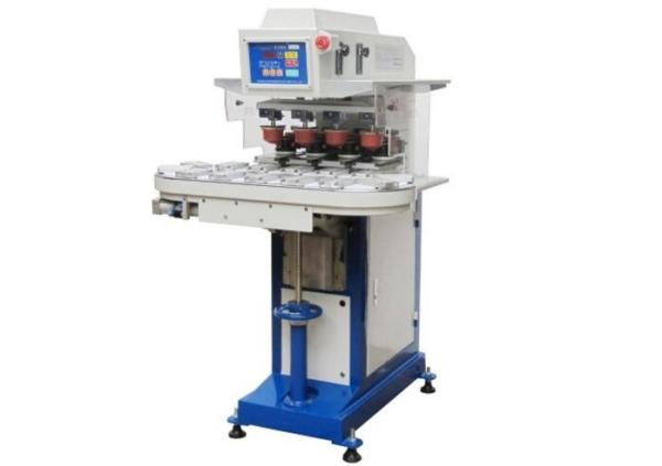 Quality Ink Cup 4 Colors Pneumatic Mouse Pad Printing Machine 91litre / min for sale