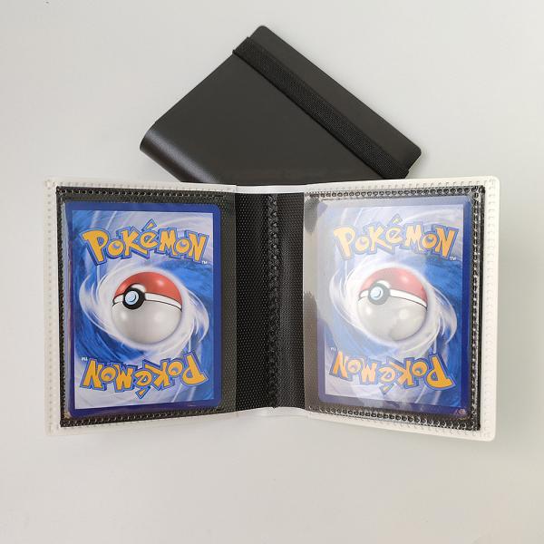 Quality Elastic Card Collection Binder Album Viscose Dustproof PP Side for sale