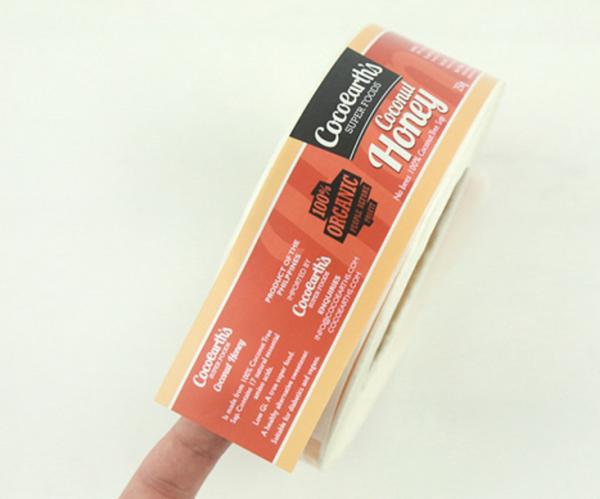 Quality sticky label the printing as customize for sale