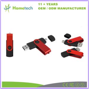 China Swivel USB C Flash Drive 8GB - 256GB 2 In 1 OTG USB 3.0 Drive Memory Stick Type C For Mobile Phone wholesale