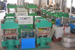 Full Automatic Plate Vulcanizing Machine 100T Rubber Hydraulic Vulcanizing