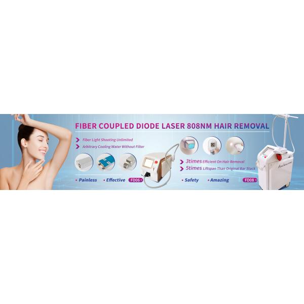 808fiber diode laser hair removal beauty Machine 360W painless permanent hair remover