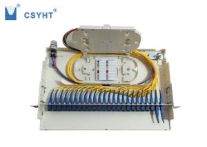19inch 1U fixed type fiber optic patch panel 24 core used in fiber optic cabinet