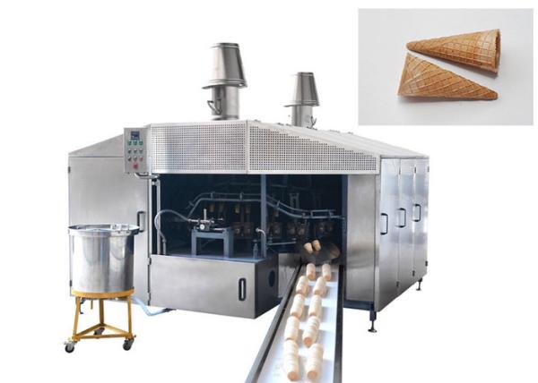 Quality Custom Professional Waffle Cone Maker With Touch Screen Display , Fully Antomatic for sale