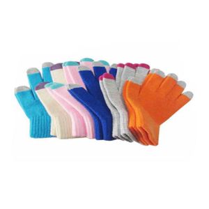 China High Sensitivity Knitted Touchscreen Winter Gloves Good Performance Elastic wholesale