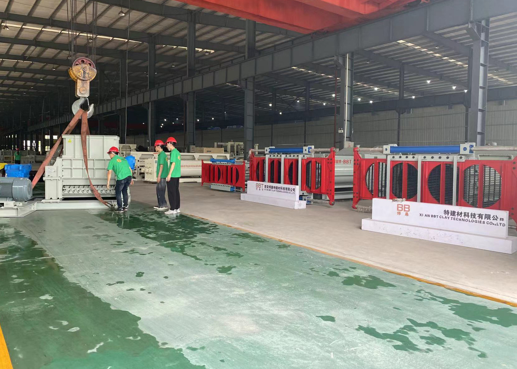 New Type Crusher Mixing Front Grid Mixing Extruding Machinery For Clay Brick Factory