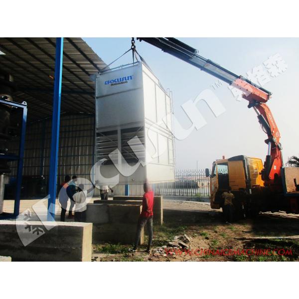 Brine System Big Cube Ice Block Ice Machine Africa 2T at with Automatic Control System