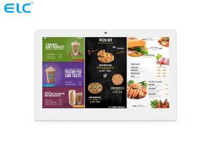11.6 Inch Rj45 Digital Signage Tablet , Wall Mount Android Tablet With Android 8.1