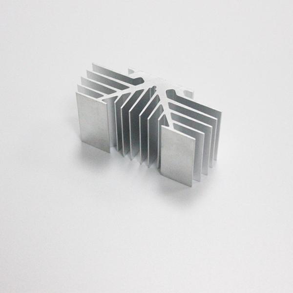 Rustproof AL6063 Heatsink Extrusion Profiles , Durable Anodized Aluminum Heat Sink