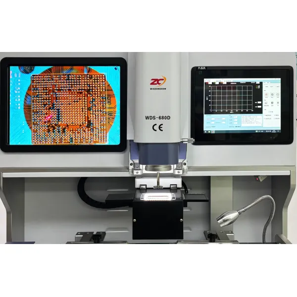 Fully Automatic BGA Rework Station with 1800°C-Resistant Glass Platform 7-Axis Electric Control and Max PCB Size 590×400mm