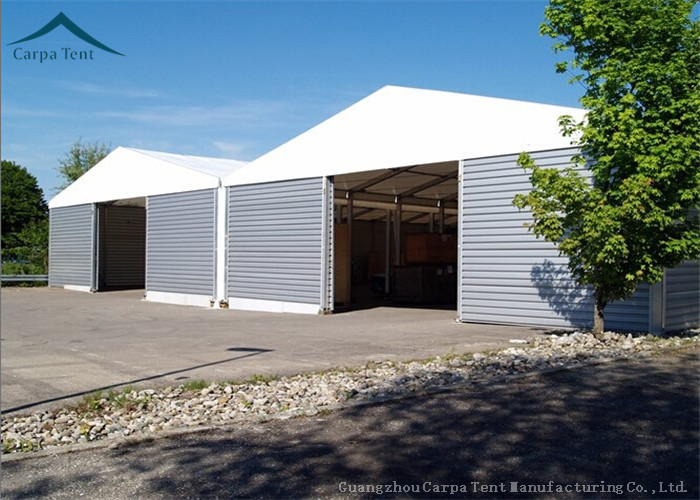 Width 15m Durable Aluminium Frame Warehouse Tents Use For Exhibition Event