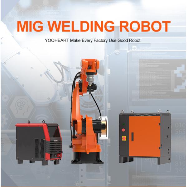 Industry 380V Six Axis Robot Arm , 6.5KVA High Precision Robot Arm
