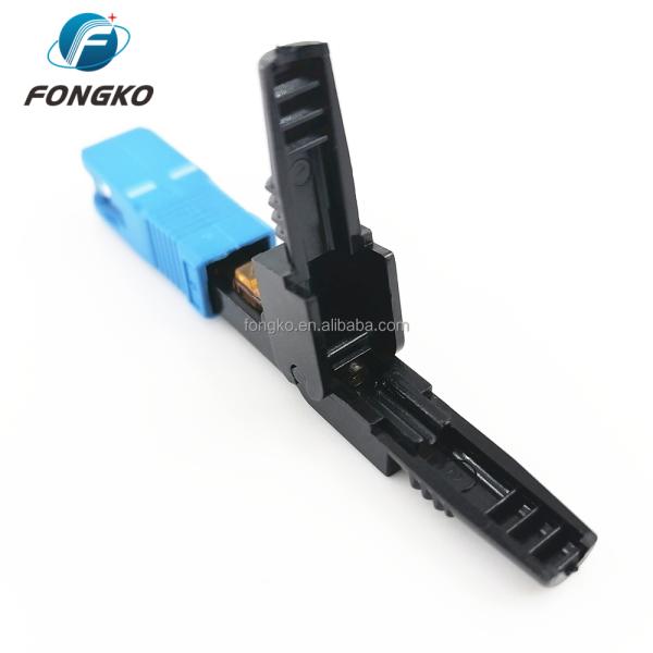 SC UPC to SC APC Fiber Fast Connector Quick Field Installable Connector