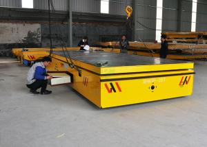 China 10 t cargo plant trailer on cement floor with hydraulic lifting function wholesale