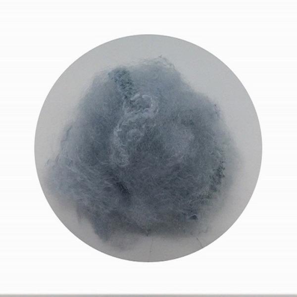 Quality Dope Dyed Regenerated Polyester Fiber Virgin Grade Length 25mm-102mm for sale