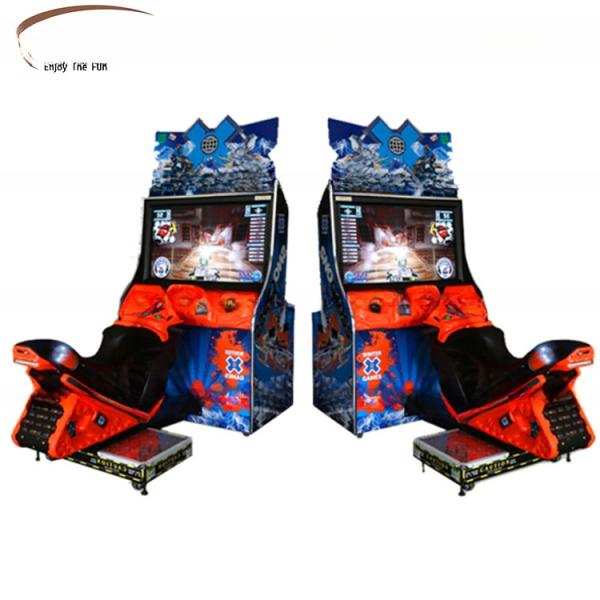Coin Operation Motorcycle Game Machine Amusement Gaming Machines Customizable