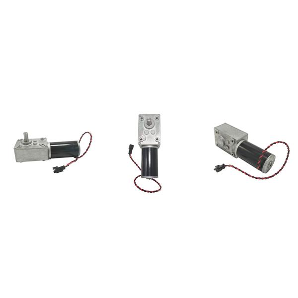 High Torque Electric Motor 24v DC Motor With Worm Gearbox DC Motor