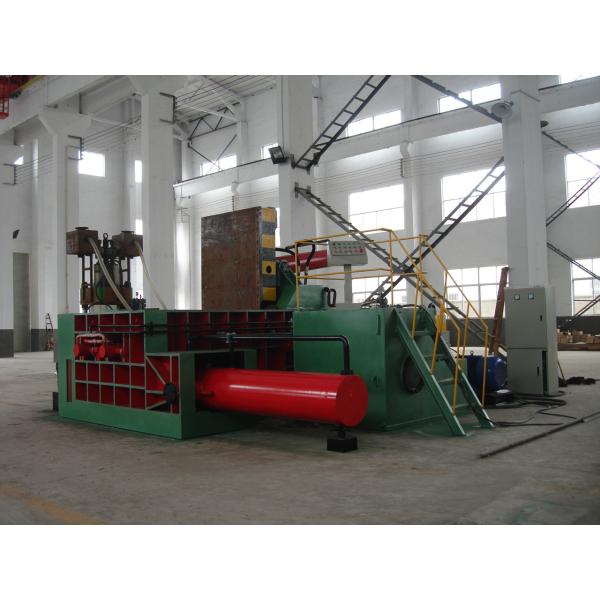 Environmental Scrap Metal Baler Metal Scrap Baling Press Machine 80-95 Ton / Day