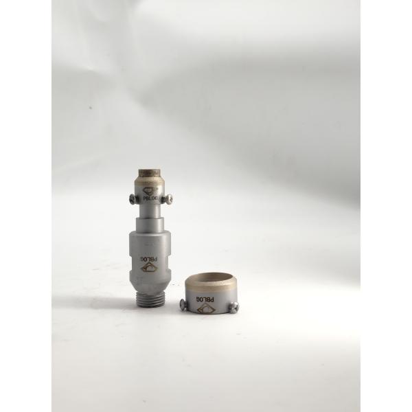 Shank Coring Glass Drill Bits Sandblasting / Sintering Process Frosted Texture