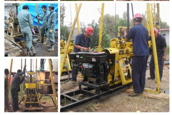 Quality Small Hydraulic Hand Borewell Machine For Drilling Holes for sale